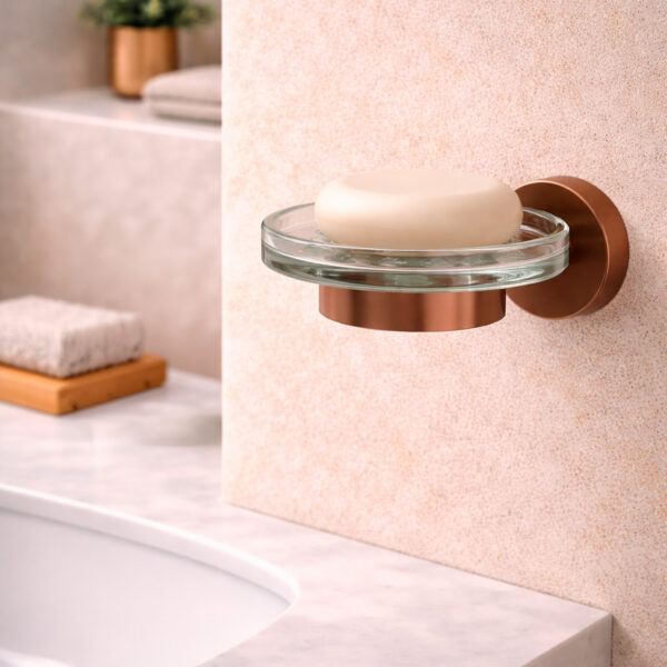 PORTA-SAPONE-LEVANTE-ORO-ROSA