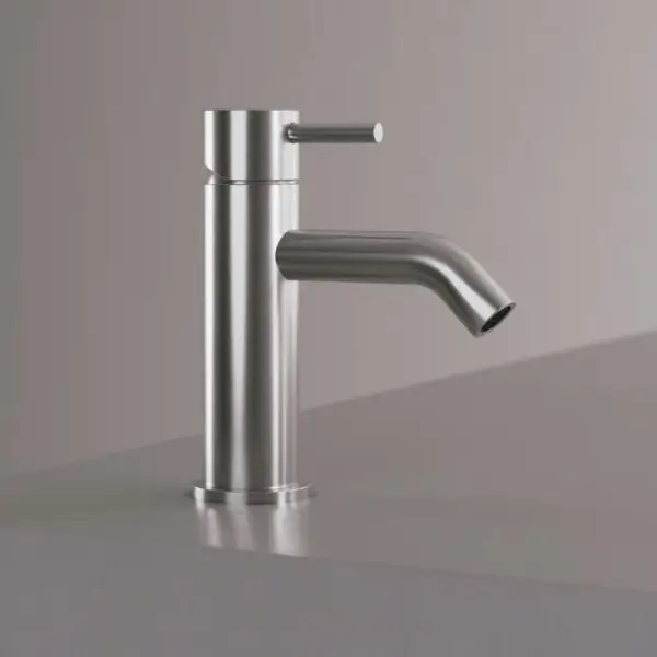 RUBINETTO-LAVABO-LEVANTE-BASSO-INOX