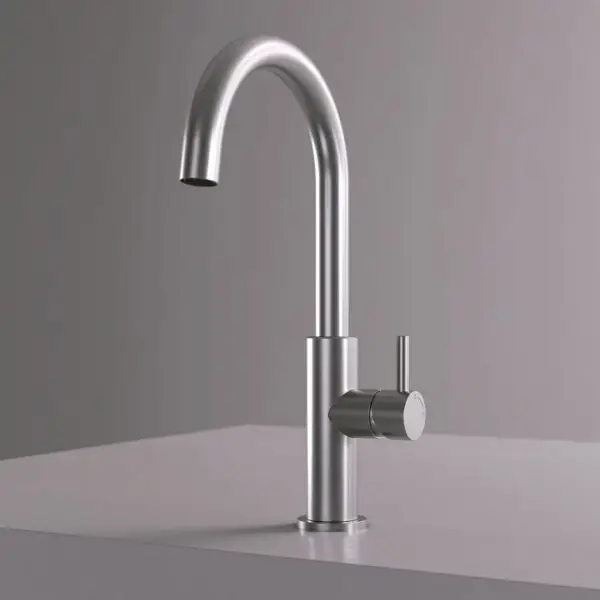 RUBINETTO-LAVELLO-LEVANTE-ALTO-INOX