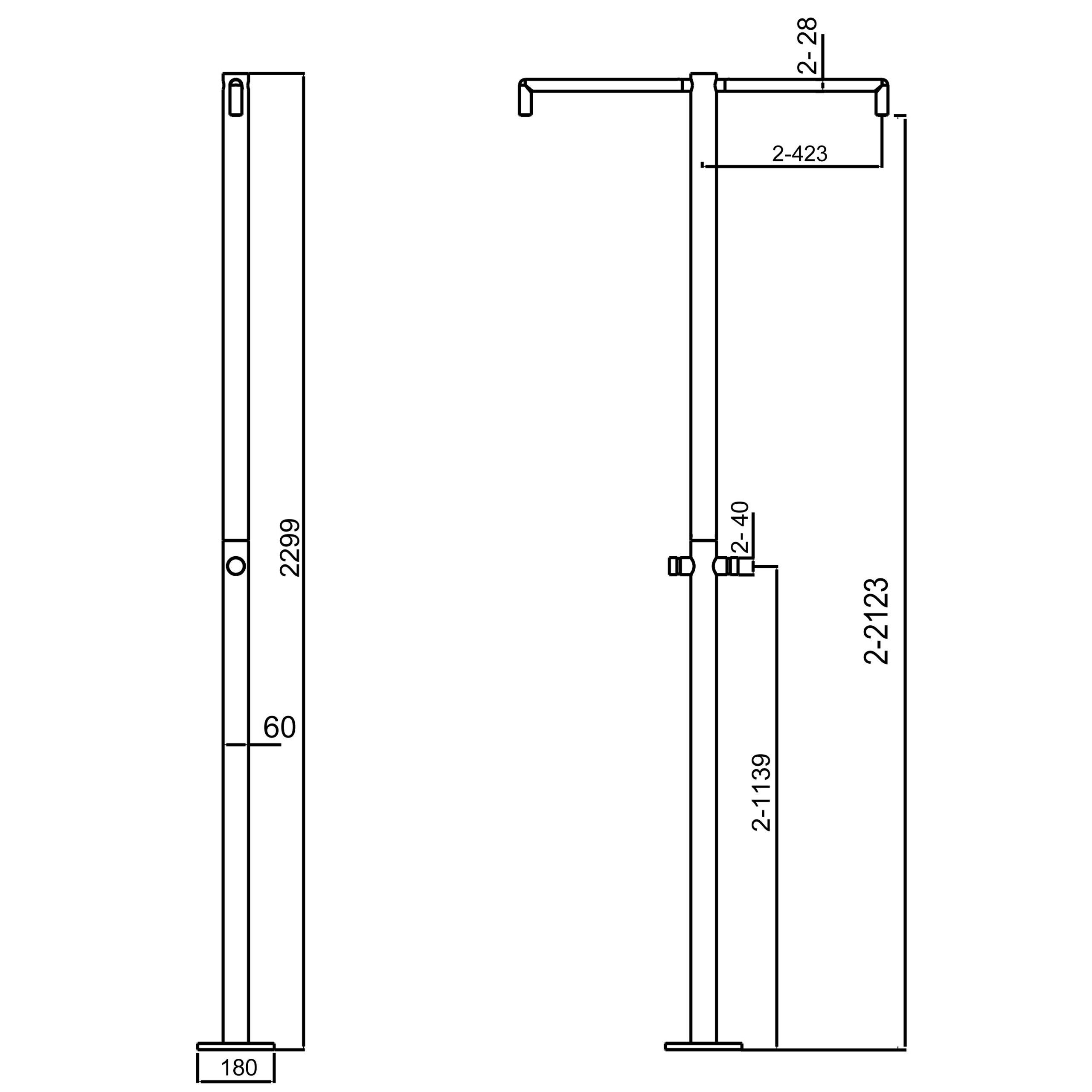 DOCCIA-INOX-BICEFALO - Imagen 8