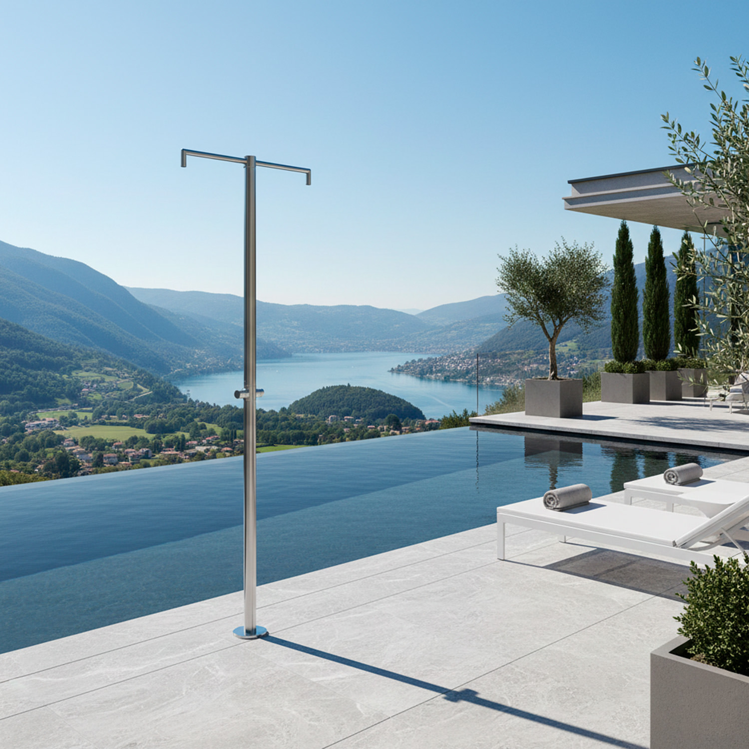 DOCCIA-INOX-BICEFALO