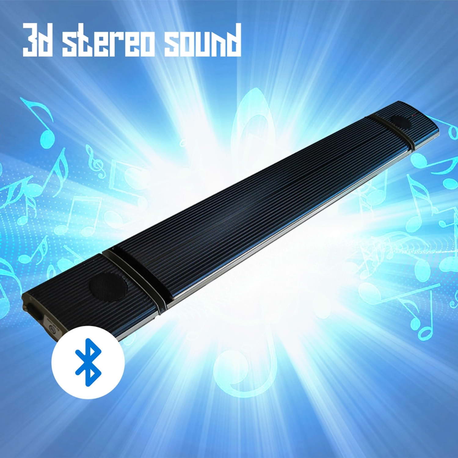 RiscaldatoreInfrarossi1000SOUND-MPC - Imagen 9