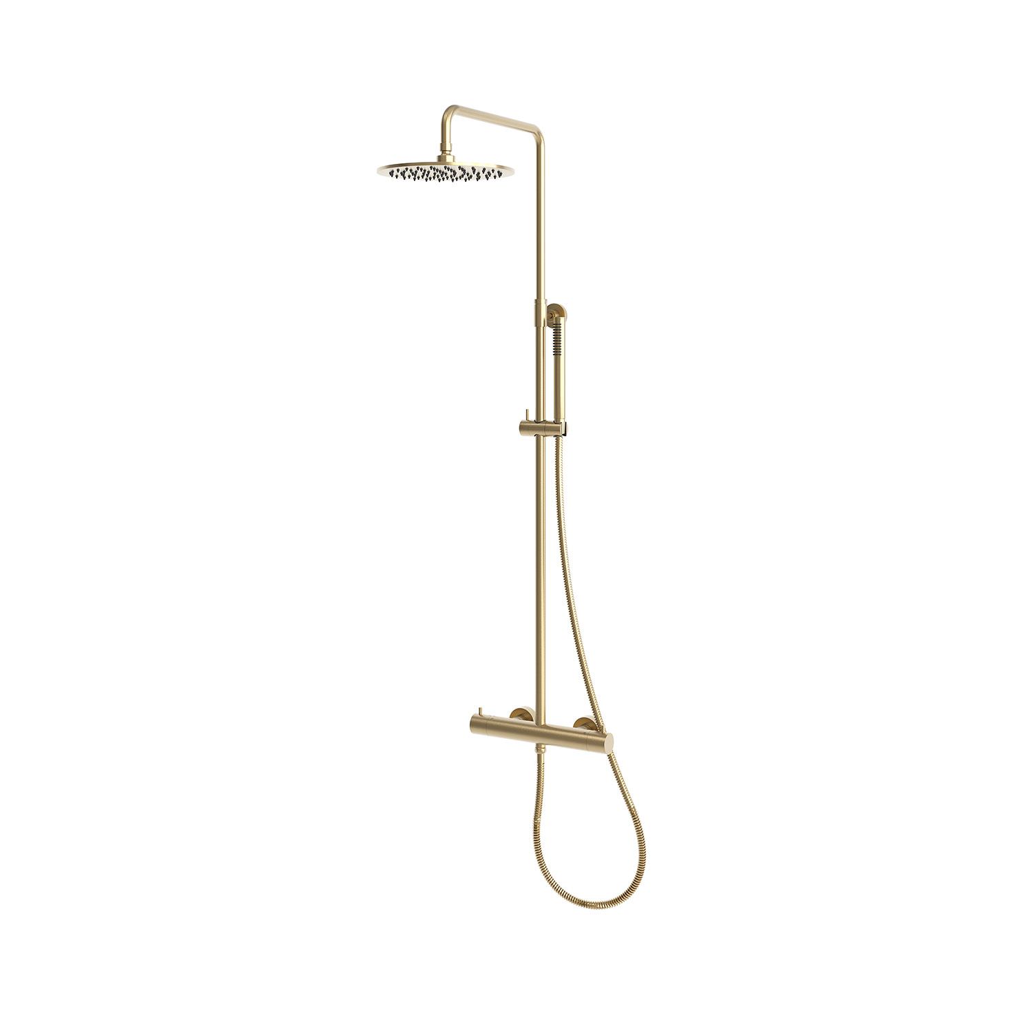 DOCCIA-PARETE-LEVANTE-TERMOSTATICA-ORO - Imagen 2