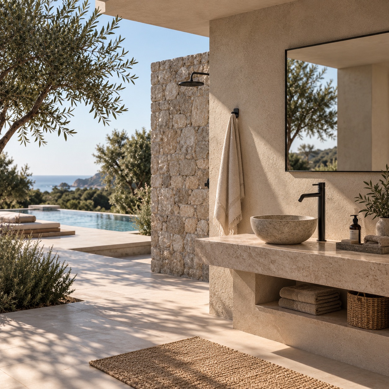 RUBINETTO-LAVABO-LEVANTE-ALTO-NERO - Imagen 3