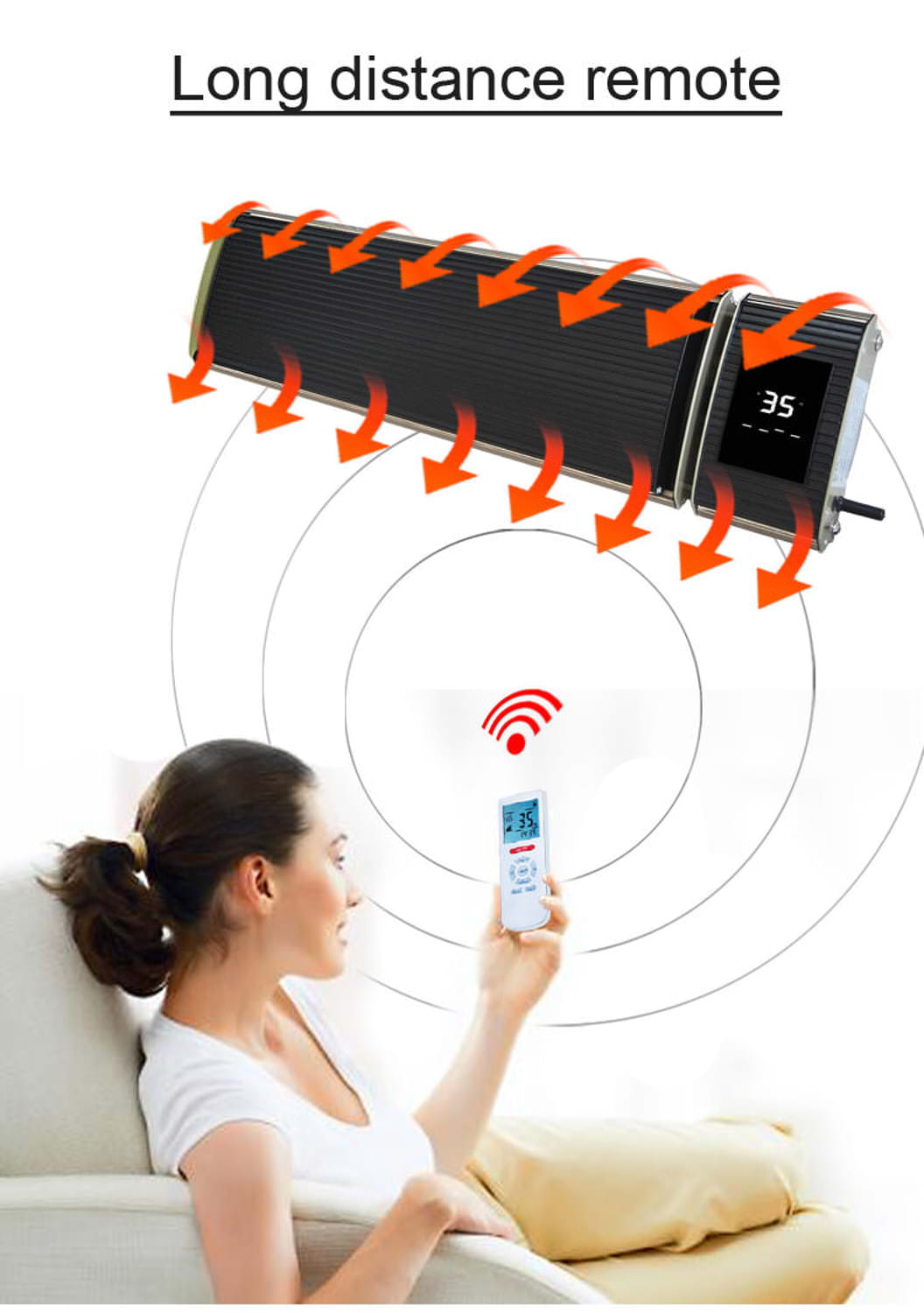 RiscaldatoreInfrarossi2400-WIFI-MPC - Imagen 5
