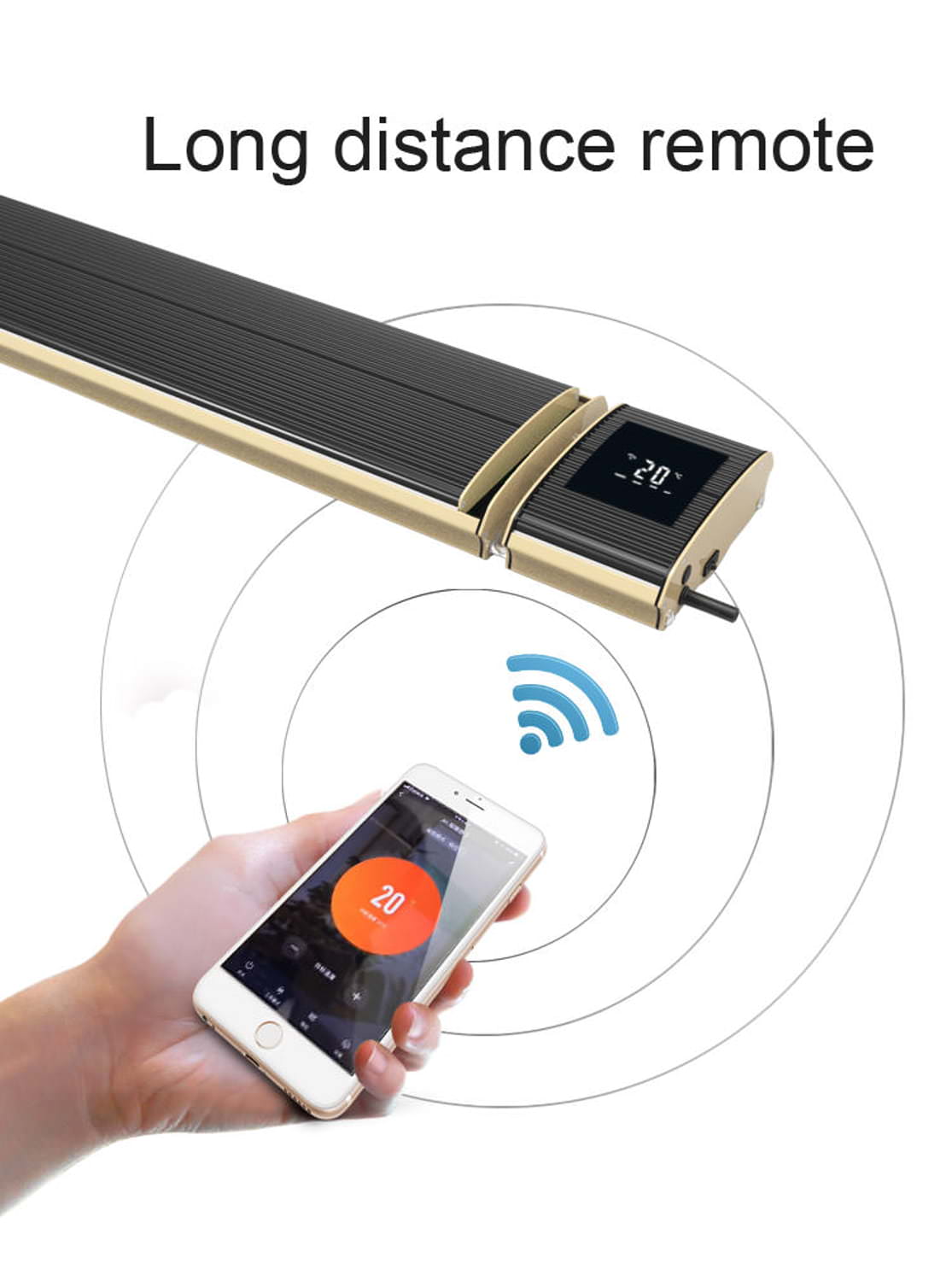 RiscaldatoreInfrarossi2400-WIFI-MPC - Imagen 9